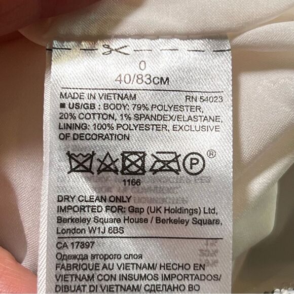 Banana republic tweed skirt 🖤 fully lined 🖤 size 0 - Picture 5 of 5